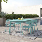 The Novogratz Poolside Felix Stackable Dining Chairs