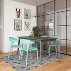 The Novogratz Poolside Felix Stackable Dining Chairs