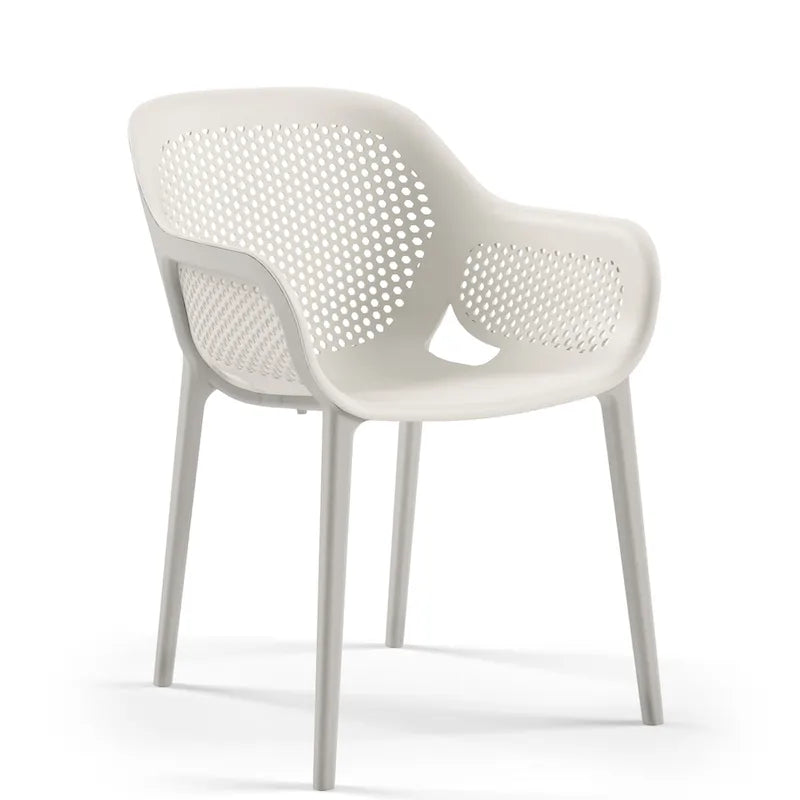 Omax Decor Atra Patio Dining Side Chair (Set of 2) - N/A
