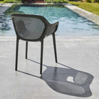 Omax Decor Atra Patio Dining Side Chair (Set of 2) - N/A