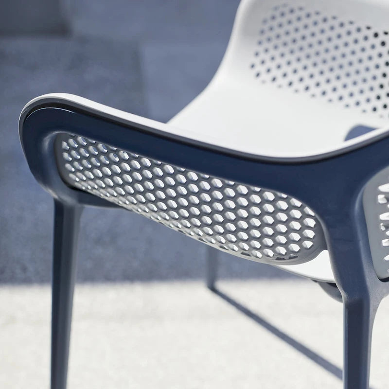 Omax Decor Atra Patio Dining Side Chair (Set of 2) - N/A