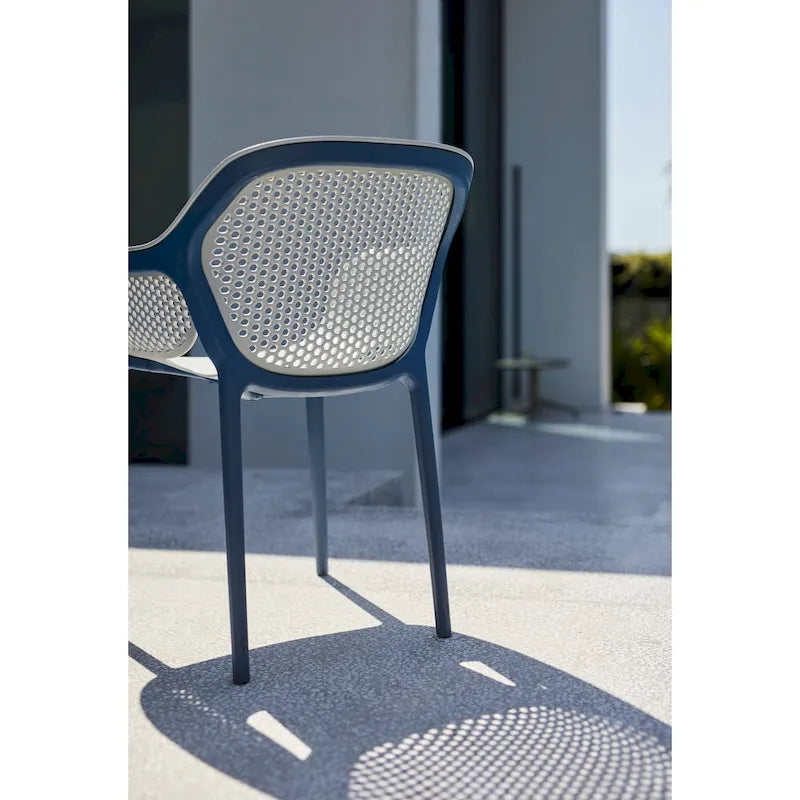 Omax Decor Atra Patio Dining Side Chair (Set of 2) - N/A