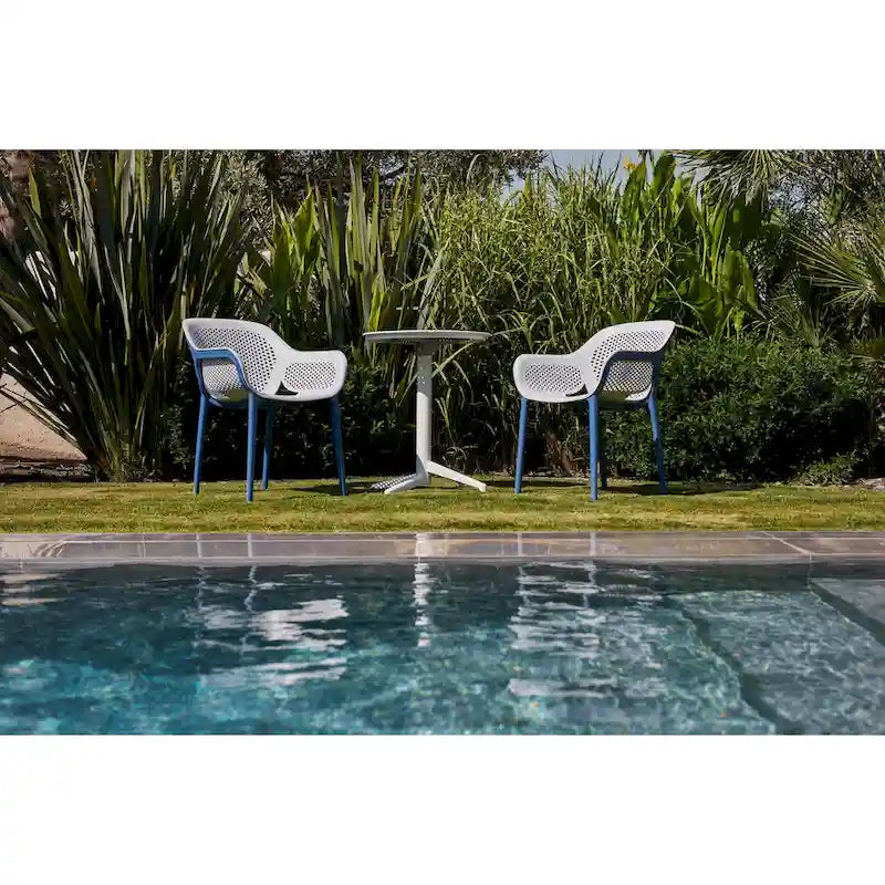Omax Decor Atra Patio Dining Side Chair (Set of 2) - N/A
