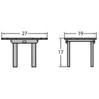 ELK OUTDOORS Eco-Friendly Essential Side Table