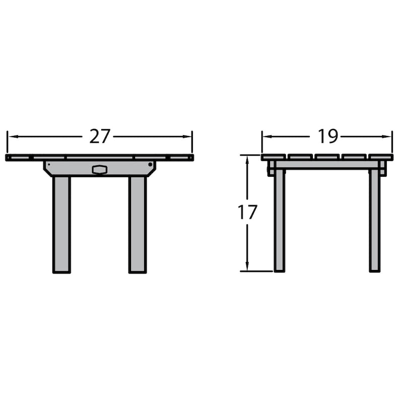 ELK OUTDOORS Eco-Friendly Essential Side Table