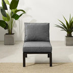 Crosley Clark Outdoor Metal Sectional Center Chair