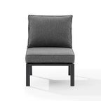 Crosley Clark Outdoor Metal Sectional Center Chair