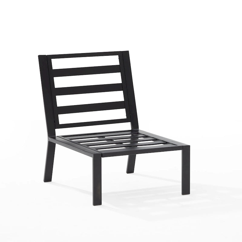 Crosley Clark Outdoor Metal Sectional Center Chair