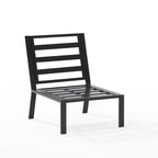 Crosley Clark Outdoor Metal Sectional Center Chair