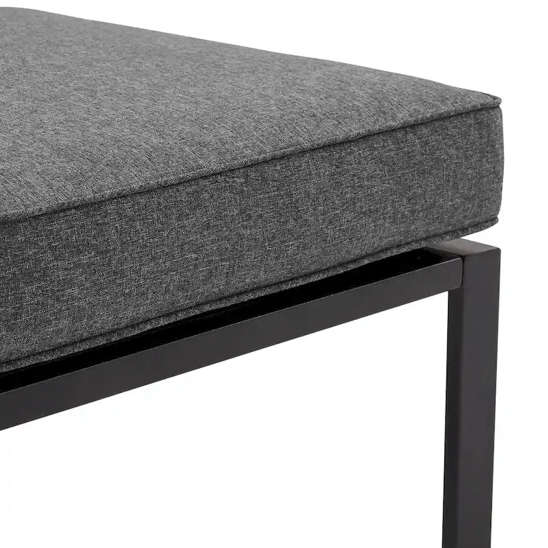 Crosley Clark Outdoor Metal Sectional Center Chair