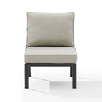 Crosley Clark Outdoor Metal Sectional Center Chair