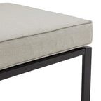 Crosley Clark Outdoor Metal Sectional Center Chair