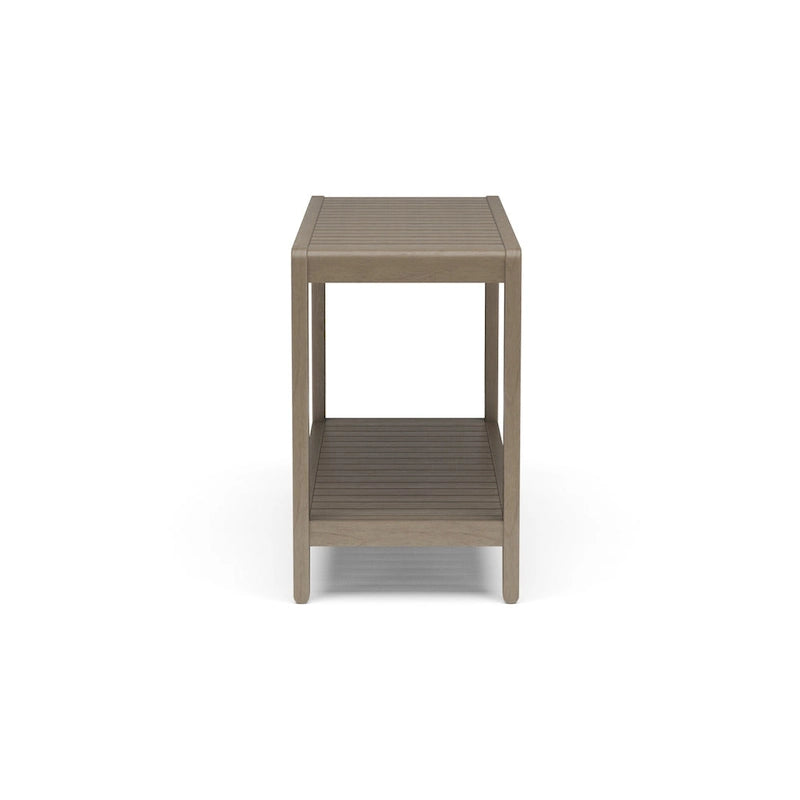 Homestyles Sustain Gray Wood Outdoor Sofa Table - 46 x 18 x 28