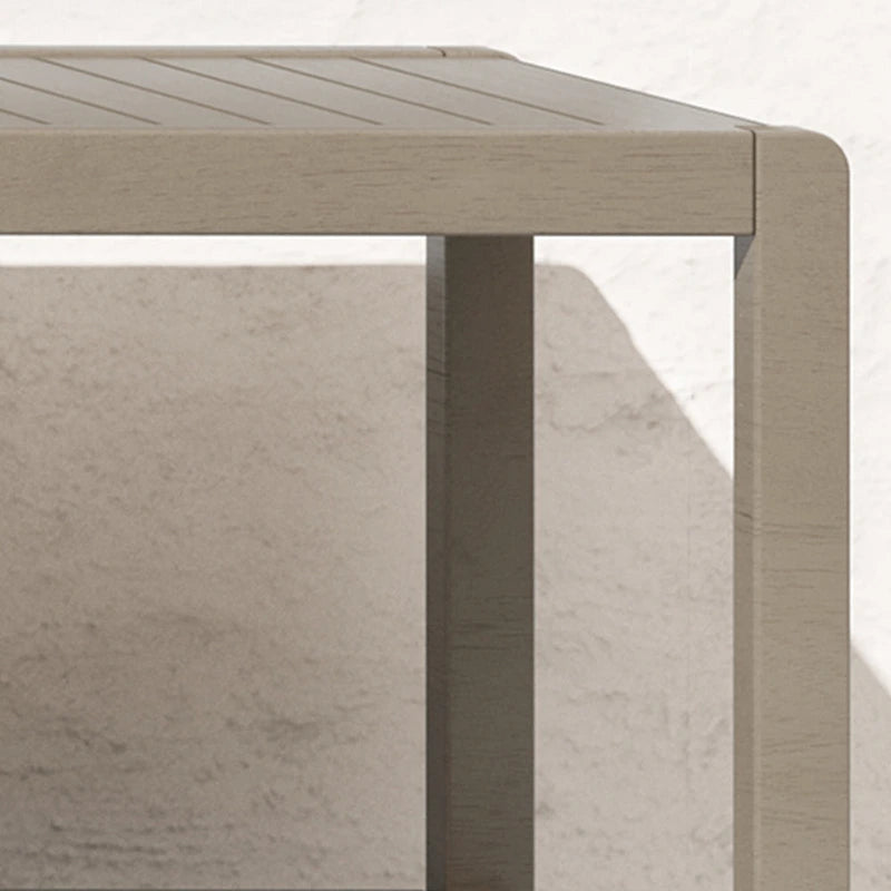 Homestyles Sustain Gray Wood Outdoor Sofa Table - 46 x 18 x 28