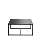 All-Weather Commercial Grade Indoor/Outdoor Steel Patio Coffee Table - 32D x 45W x 15H
