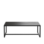 All-Weather Commercial Grade Indoor/Outdoor Steel Patio Coffee Table - 32D x 45W x 15H