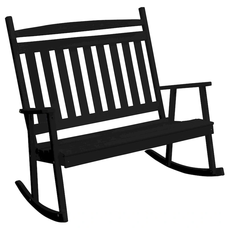 Pine Double Classic Porch Rocker