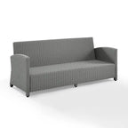 Bradenton Outdoor Wicker Sofa - 80.5 W x 31.75 D x 32.5 H