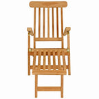 Seven Seas Teak Siesta Key Outdoor Patio Steamer Chair
