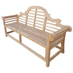 Seven Seas Teak Marlborough Outdoor Teak Wood Patio Bench, 6 Foot
