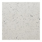 Aurelle Home Lisette Modern Terrazzo Top Outdoor Dining Table