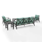 Crosley Kaplan 5Pc Outdoor Sofa Set - 147 W x 68.5 D x 32 H