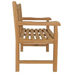 Seven Seas Teak Saint Thomas Outdoor Teak Wood Patio Bench, 4 Foot