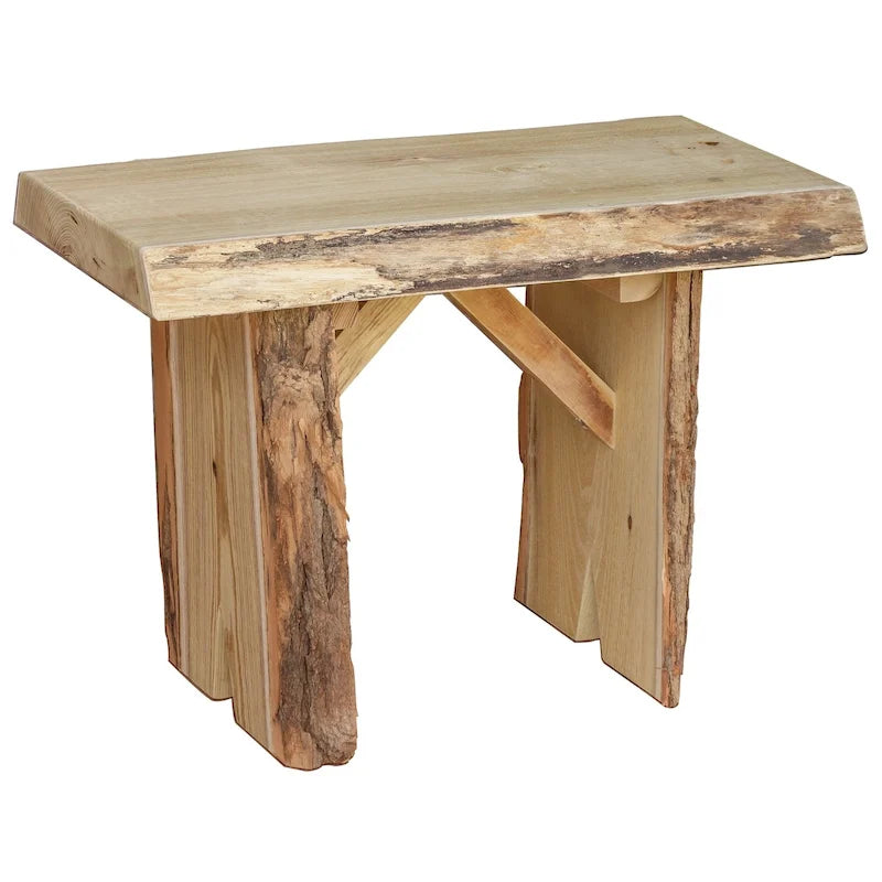 Live Edge Locust Wood 2' Wildwood Bench