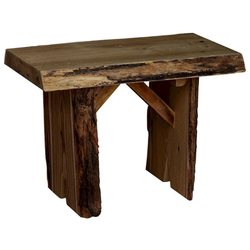 Live Edge Locust Wood 2' Wildwood Bench
