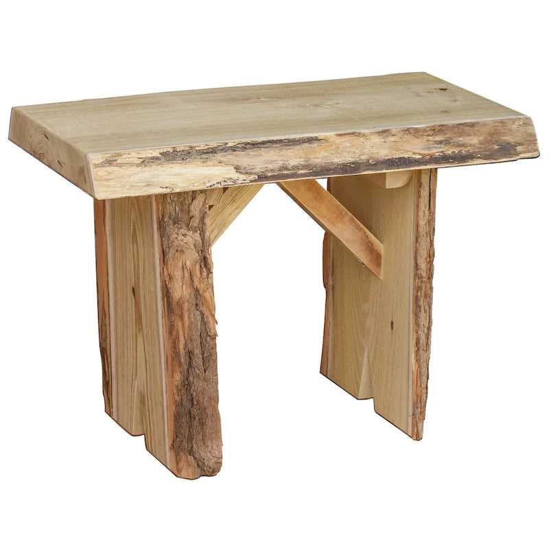 Live Edge Locust Wood 2' Wildwood Bench