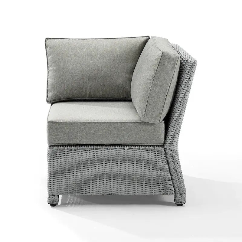 Bradenton Outdoor Wicker Sectional Corner Chair