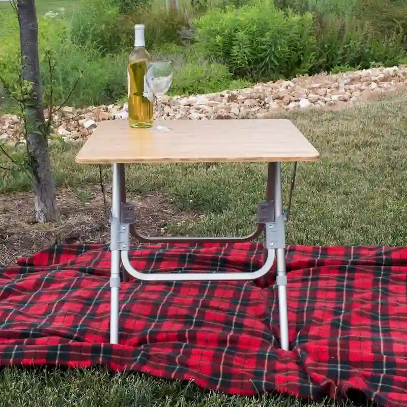 AmeriHome Folding Side Table