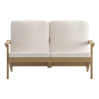 All-Weather Poly Resin Adirondack Loveseat & Cushions