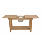 Nautilus Console Table w/ SS Container