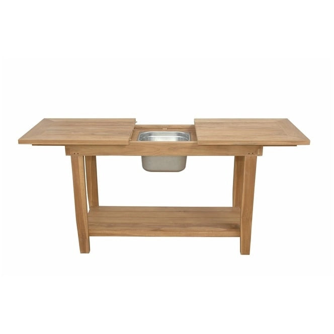 Nautilus Console Table w/ SS Container