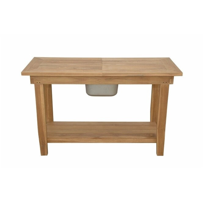 Nautilus Console Table w/ SS Container