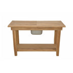 Nautilus Console Table w/ SS Container
