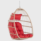 Outdoor Garden Rattan Egg Swing Chair Hanging Chair