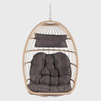 Outdoor Garden Rattan Egg Swing Chair Hanging Chair