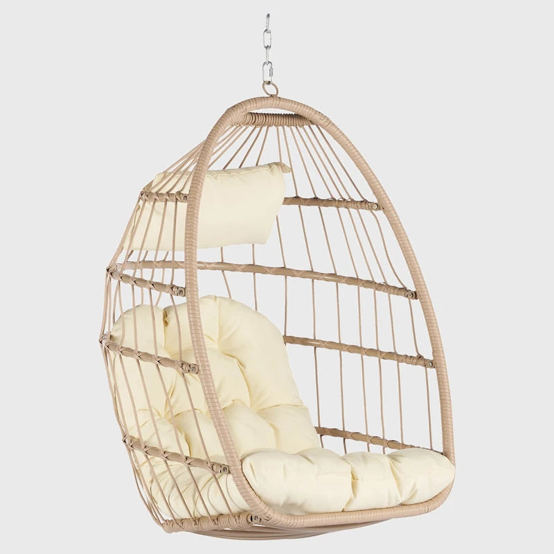 Outdoor Garden Rattan Egg Swing Chair Hanging Chair