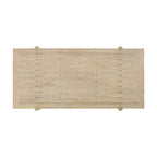 Gata Light Teak Outdoor Rectangular Dining Table