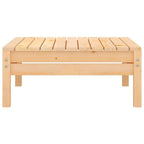 vidaXL Patio Furniture Set 3 Piece Outdoor Sectional Sofa Set Solid Wood Pine