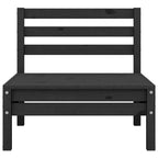 vidaXL Patio Furniture Set 3 Piece Outdoor Sectional Sofa Set Solid Wood Pine