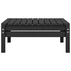 vidaXL Patio Furniture Set 3 Piece Outdoor Sectional Sofa Set Solid Wood Pine