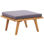 vidaXL Patio Lounge Set Outdoor Sectional Sofa Set Table Solid Wood Acacia - 23.6 x 25.6 x 25.6