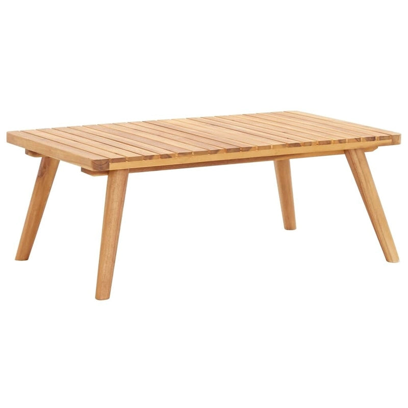 vidaXL Patio Lounge Set Outdoor Sectional Sofa Set Table Solid Wood Acacia - 23.6 x 25.6 x 25.6