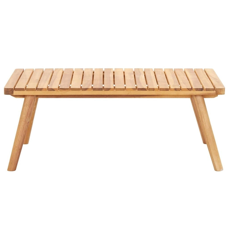 vidaXL Patio Lounge Set Outdoor Sectional Sofa Set Table Solid Wood Acacia - 23.6 x 25.6 x 25.6