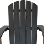 Sunnydaze All-Weather Outdoor Adirondack Chair with Drink Holder