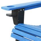 Sunnydaze All-Weather Outdoor Adirondack Chair with Drink Holder