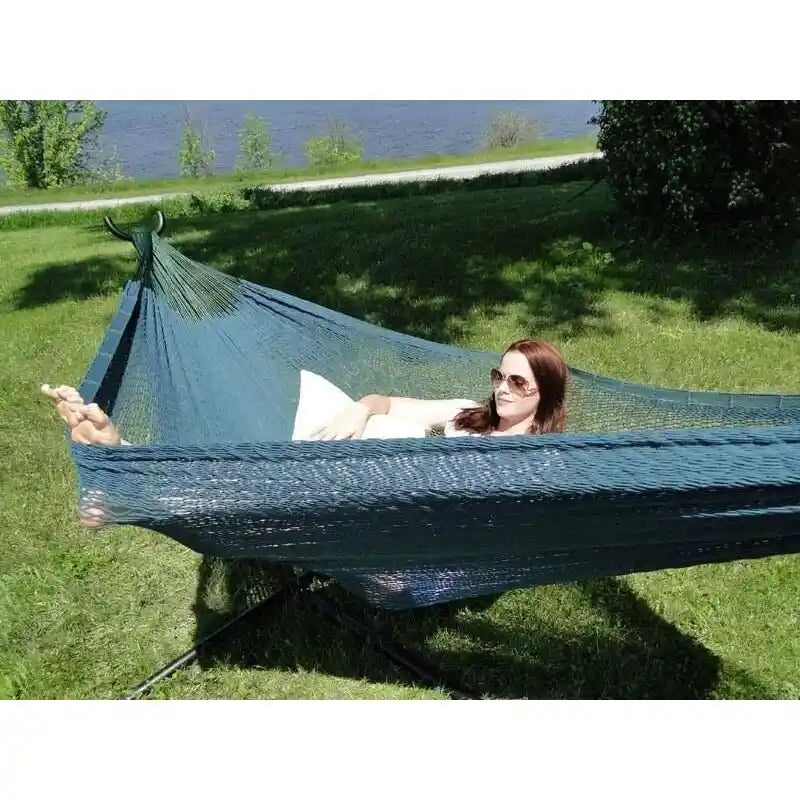 XL Thick Cord Mayan Hammock with Universal Stand